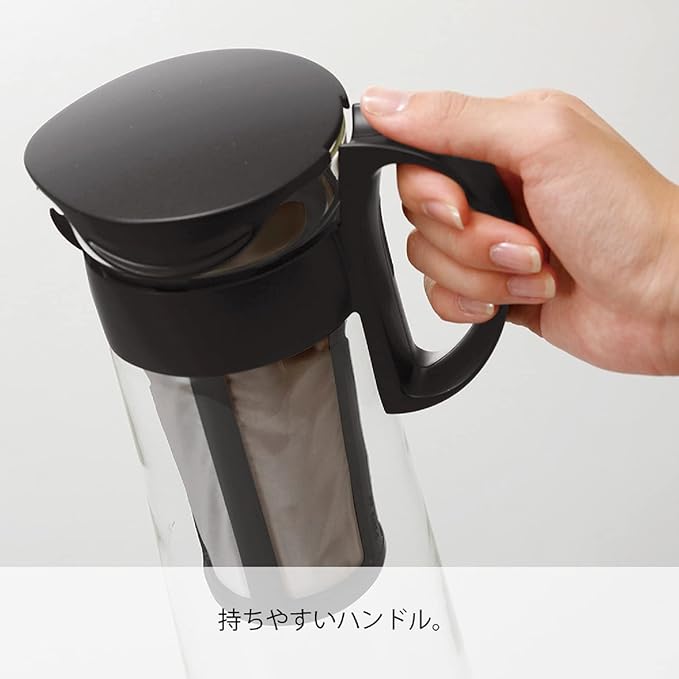 Hario "Mizudashi" Cold Brew Coffee Pot, 600ml, Black