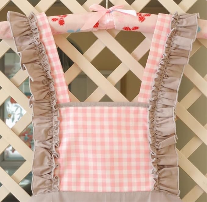 CRB Fashion Kids Cooking Baking Apron | Toddler, Little Girls, Cute Kitchen Chef Aprons