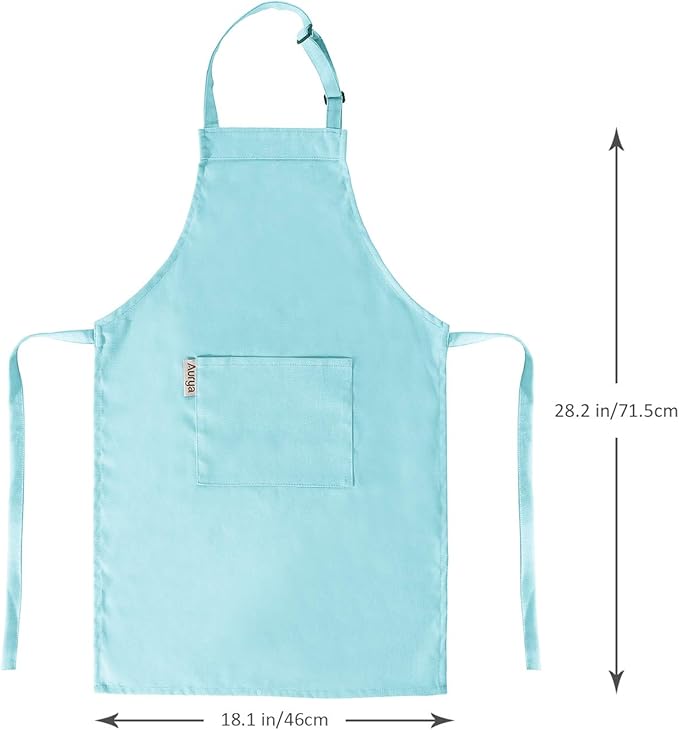 Adjustable Apron and Chef Hat Set for Cooking and Baking