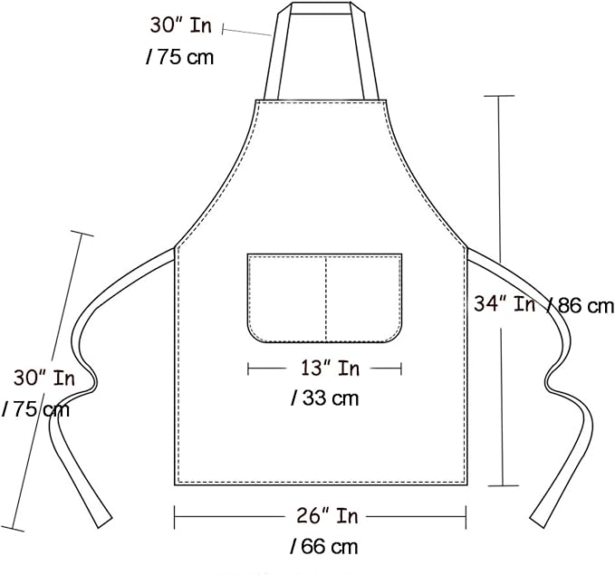 MORNITE Art Aprons for Painting Pottery Ceramics, Mens Women Kitchen Cooking Aprons Waterproof Green