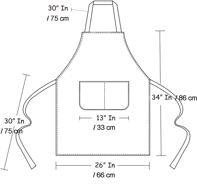 MORNITE Art Aprons for Painting Pottery Ceramics, Mens Women Kitchen Cooking Aprons Waterproof Green