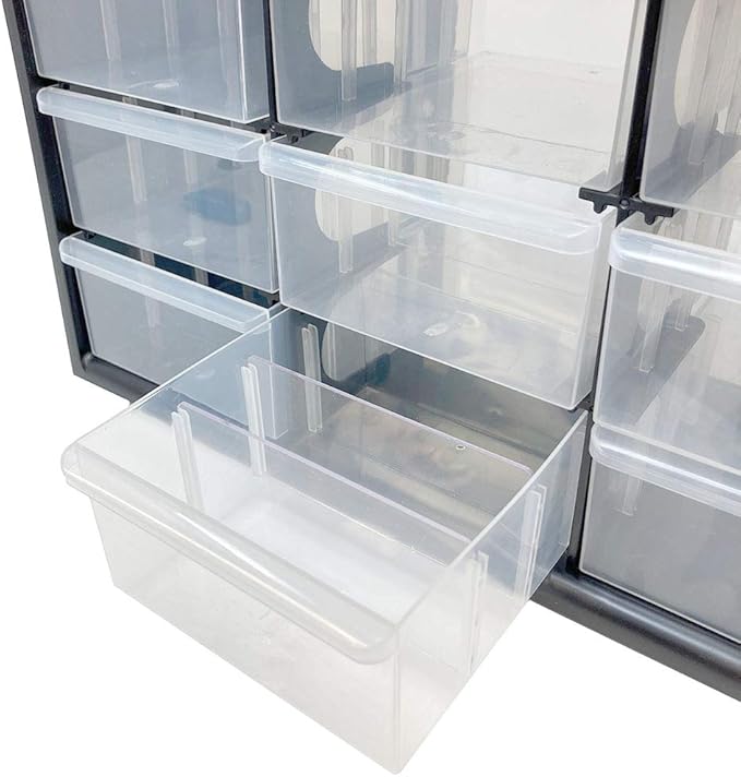 Autumn Dividers for Plastic Storage Hardware Cabinet with Large Drawers, Designed to fit Craftsman CMST40709 and Other Brand 6839PC, 6809PC Drawers, 2 Pack of 14