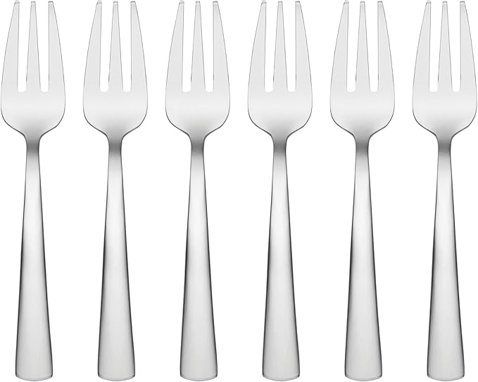 Oneida Set of 6 Cocktail Utensils (Cocktail Forks), Silver