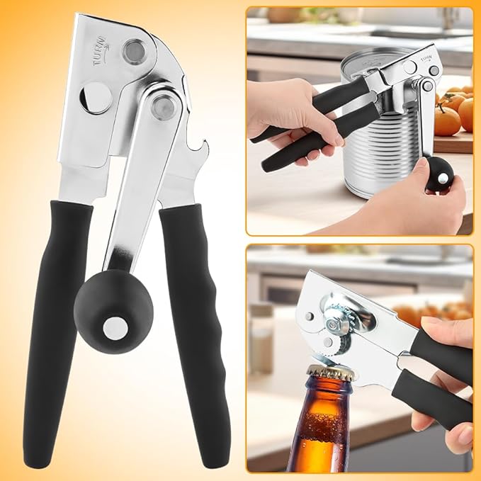 Commercial Stainless Steel Heavy Duty Swing Away Can Opener for All Size Cans