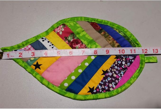 Leaves Pot Holders for Kitchen hot Pads 100% Cotton Set of 2 Heat Resistant for BBQ/Cooking/Baking/Grilling/Microwave/Barbecue