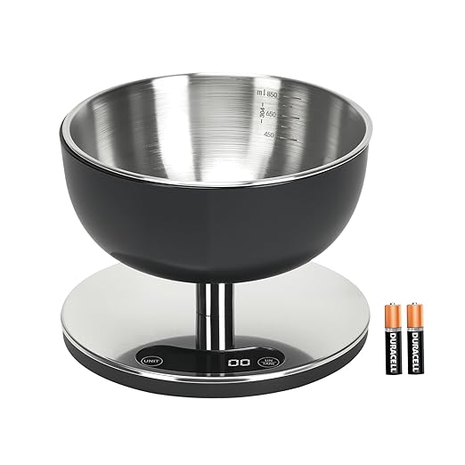 Electronic Kitchen Scale - Precise Digital Scale, Waterproof Stainless Steel, can be Used to accurately weigh Flour, Salt, Cooking and Baking preferences