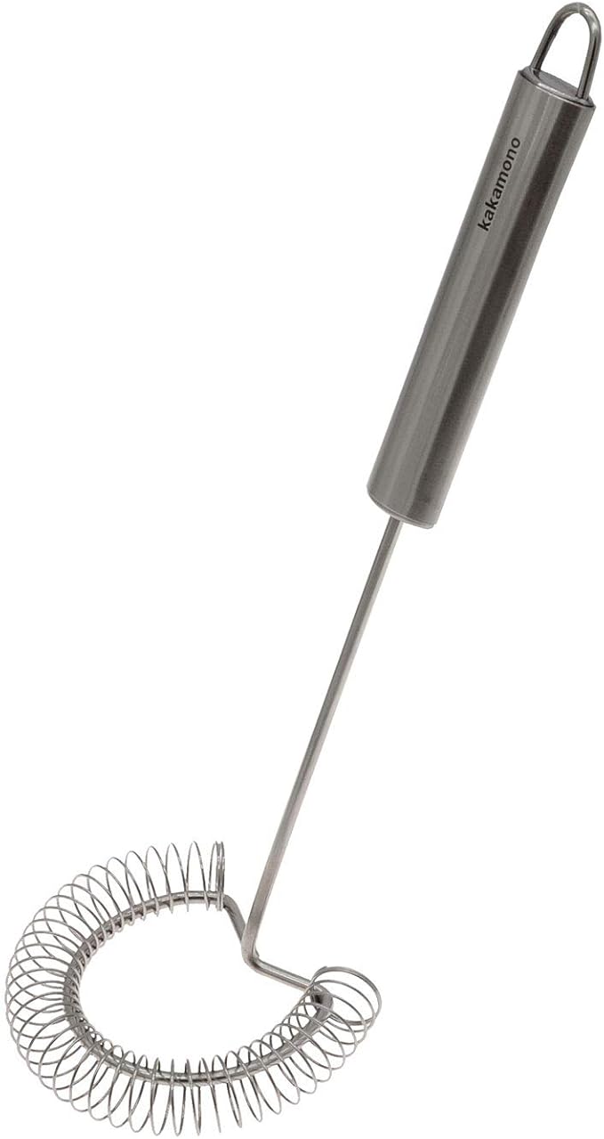 Egg Whisk Egg Beater Stainless Surround helixSpring Coil Egg Frother, Milk and Egg- Kitchen Utensils for Blending,Magic Hand Held Sauce Stirrer Frother 10"…