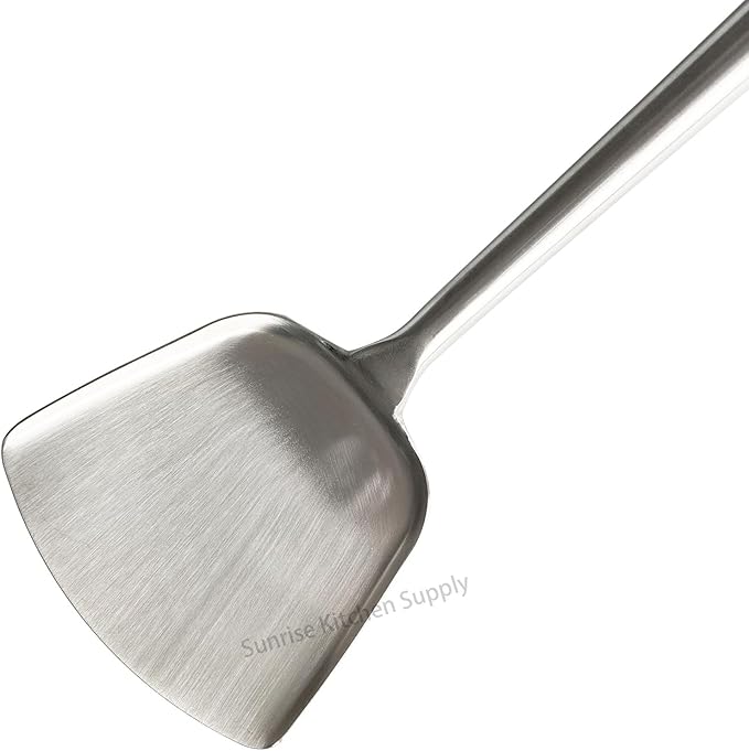 Sunrise Commercial Grade Wok Spatula/Ladle (#L Shovel (18.75"L))