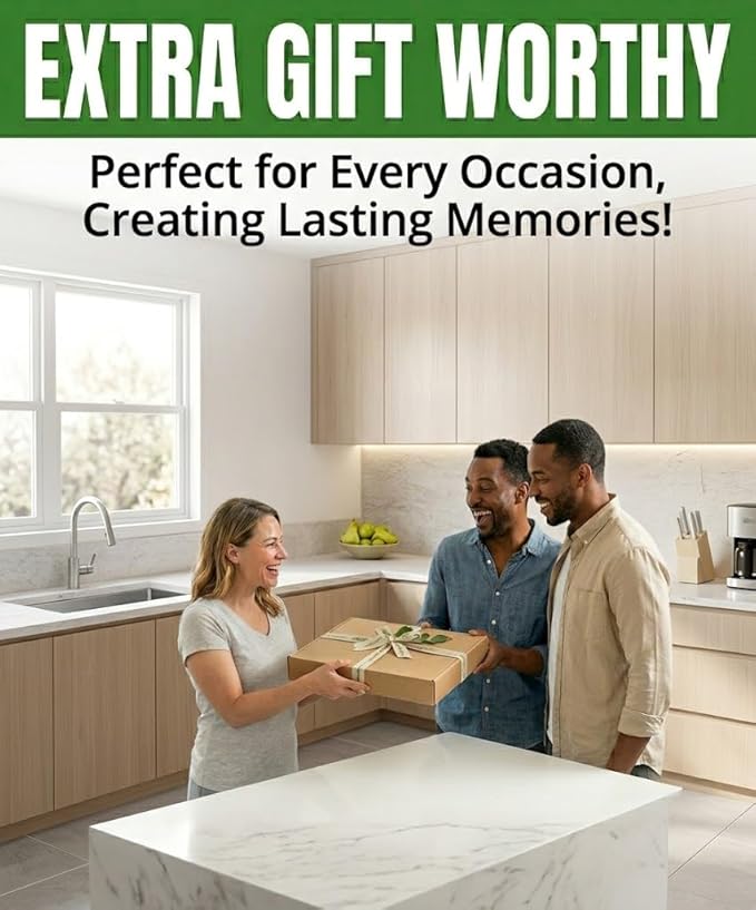 Greener Chef Luxury Bamboo Cutting Board (Extra Large) with Vertical Grain Strength Technology - Non Toxic, Spacious and Lightweight 18" XL Chopping Board Gift - Replacements for Life
