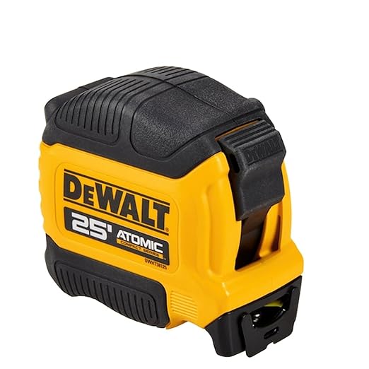 DEWALT Atomic Compact Series 25 ft. Tape Measure (DWHT38125S) (Pack of 2)