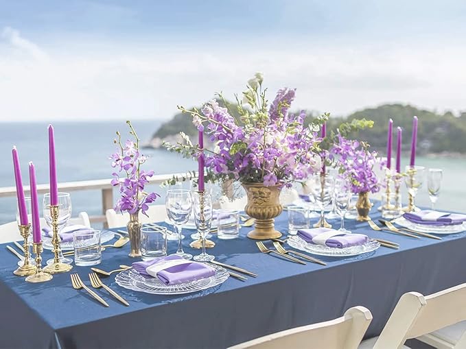 Lavender Cloth Napkins Set of 12, 100% Cotton Napkins, Purple Napkin for Dinner, Table Decorations for Spring Easter,Thick,Soft,Comfortable and Reusable 18"x18"（Lavender）