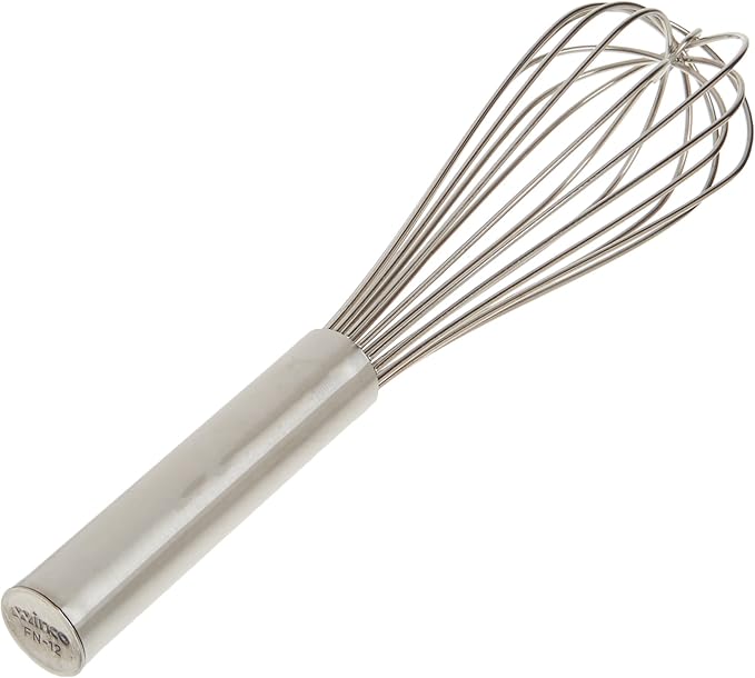 Winco 12" French Whip, S/S
