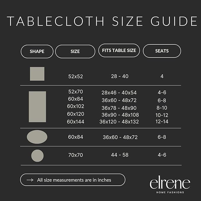 Elrene Home Fashions Snowman Winterland Holiday Snowflake Polyester Tablecloth, 70", Round