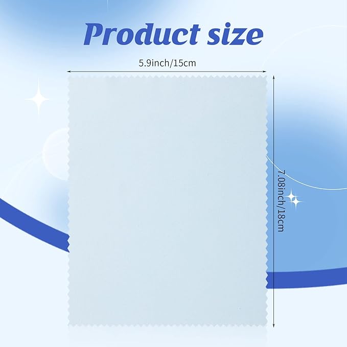 Leelosp 300 Pcs Glasses Cleaning Cloth Microfiber Glasses Wipes Assorted Colors Cloth for Cleaning Eyeglasses Camera Lens Cell Phones Laptops LCD TV Screens and More, 6 x 7 Inch(Mixed Color)