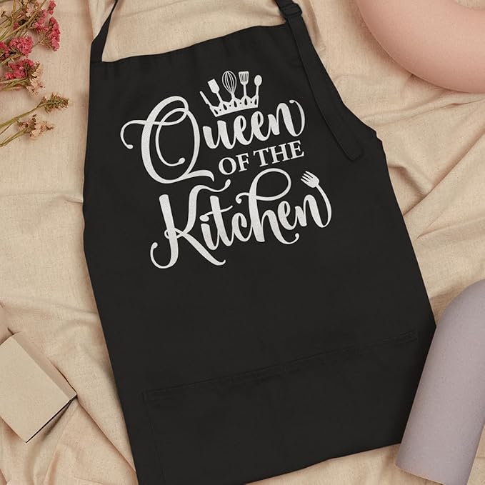 SANDJEST Men's Aprons with Pockets - Funny Aprons for Men BBQ, Kitchen, Cooking - Gifts for Birthday, Birthday