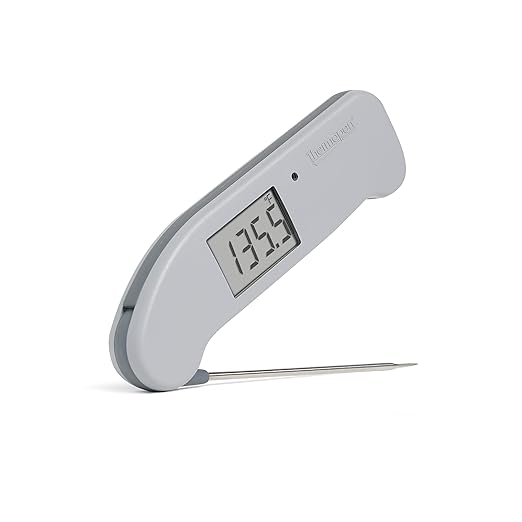 ThermoWorks Thermapen ONE, No. 1 Recommended Instant-Read Thermometer - Dove Grey
