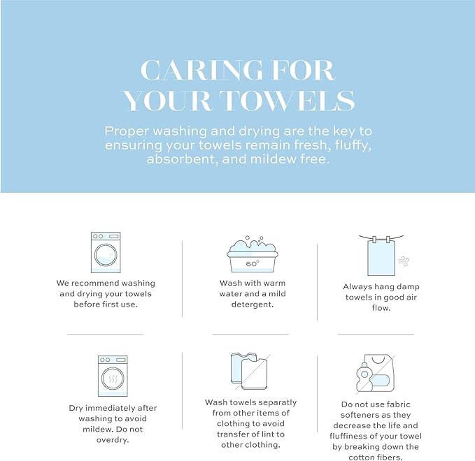 White Classic Luxury Taupe Hand Towels - Soft 100% Turkish Cotton | Highly Absorbent Hotel spa Bathroom Towel Collection | 16x30 Inch | Set of 6
