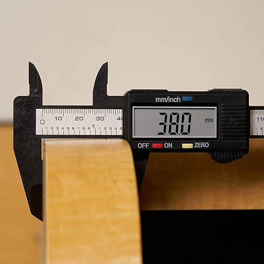 NEIKO 01417A 6” Digital Caliper | Electronic Measuring Tool | Range of 0-6”or 0-150mm | Inch and Millimeters | Large LCD Display | External and Internal Measuring Jaw | Zero Setting and Auto Off