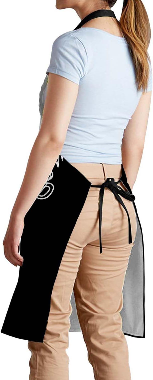 oFloral I Do What I Want Apron Adjustable Bib Chef Aprons Cooking Apron Unisex Women Men Aprons Perfect for Home Kitchen, Baking, Gardening, Restaurant, Coffee house BBQ