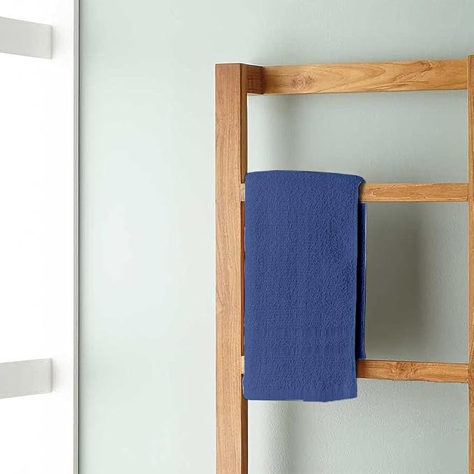 100% Cotton Washcloth 60 Pack|700 GSM|Soft Washcloth For Face|Wash cloths Bulk Pack|Wash cloth For Body And Face|Highly Absorbent|Fingertip Towel|Washcloths For Bathroom|12 x 12 Inche|ROYALBLUE