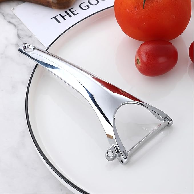 Vegetable Peeler Fruit Apple Potatoes Carrot Veggie Stainless Steel Peelers with Ergonomic Handle & Swivel Y-Shaped Blade Good Sturdy Kitchen Tool,Dishwasher Safe