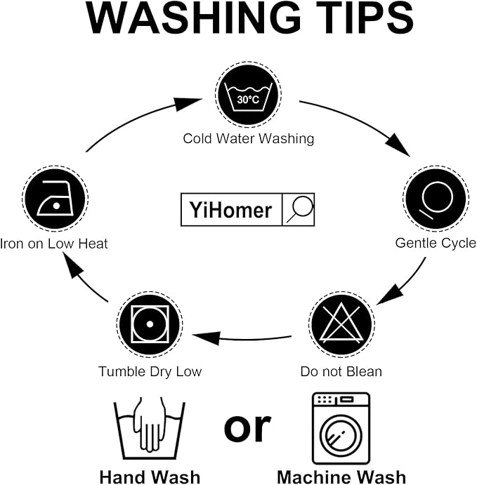 YiHomer Pastoral Square Tablecloth - 60 x 60 Inch Table Cloth - Washable Table Cover with Dust-Proof Wrinkle Resistant for Restaurant, Picnic, Indoor and Outdoor Dining, Floral (Dark Blue)