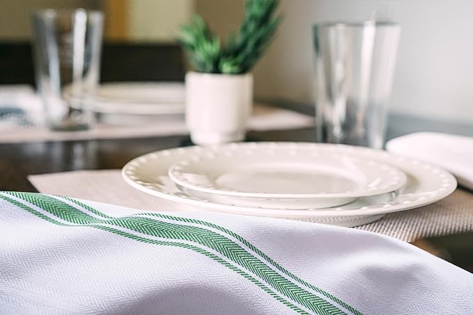 Avalon Kitchen Dish Towels Set (Value Pack of 30) Size 15x25 Inch, 100% Cotton Soft & Absorbent Kitchen Towels, Tea Towels, Reusable Cleaning Cloths for Household Cleaning (Multi)
