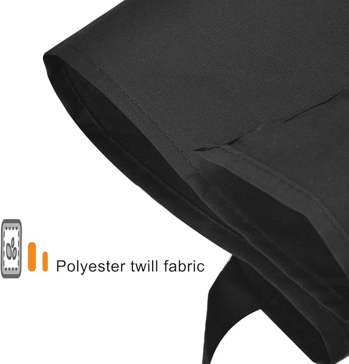 15 PCS Black Bulk Aprons for Women Men Unisex Adult with 2 Pockets, Chef Kitchen Server Grill Restaurant Cooking Baking Painting Bib Apron (Black-24 x28)