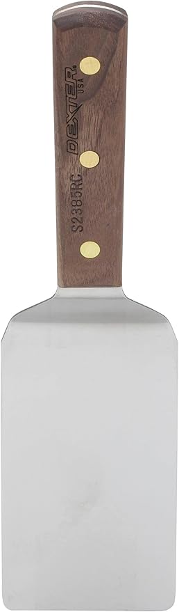 Dexter-Russell All-Purpose Turner, Stainless Steel with Walnut Handle, Made in the USA