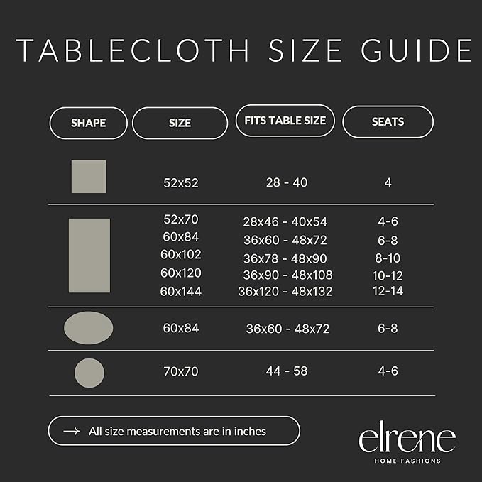 Elrene Home Fashions Alison Eyelet Border Design Wrinkle Resistant Fabric Tablecloth, 52"x52" Square, Golden Yellow