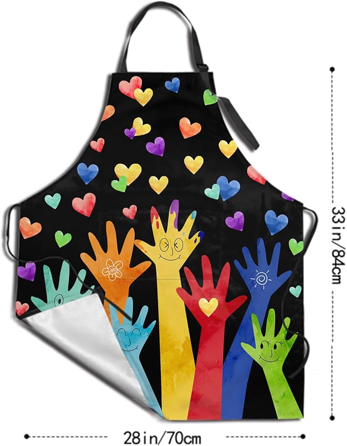 Funny Apron Polyester Grooming Aprons with Pocket for Cooking Kitchen Grilling Adults
