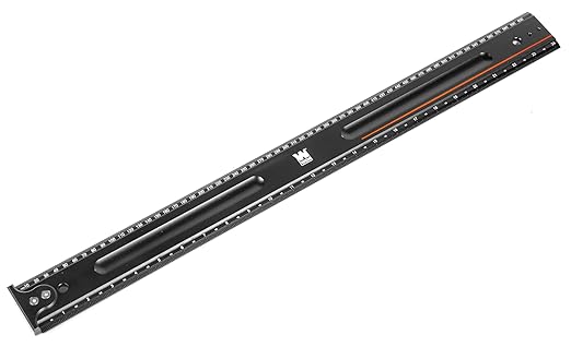 Wen 24-Inch Measuring Ruler with Hook Stop (ME824R)