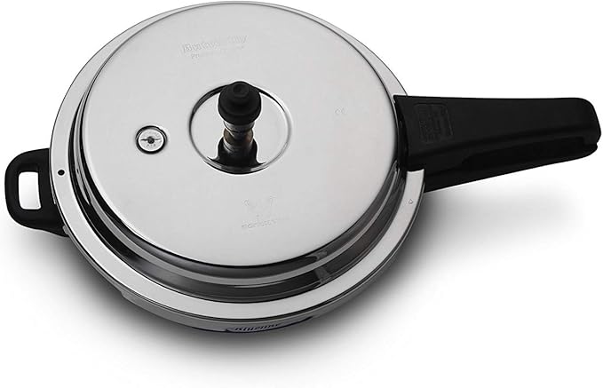Butterfly Blue Line Junior Pan Stainless Steel Pressure Cooker, 3.5-Liter