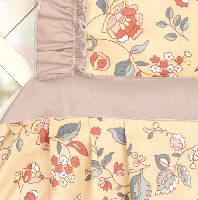CRB Fashion Kids Cooking Baking Apron | Toddler, Little Girls, Cute Kitchen Chef Aprons