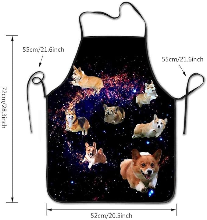 Funny Apron for Men Women Baking Gardening Sewing BBQ Waterproof Cute Gifts
