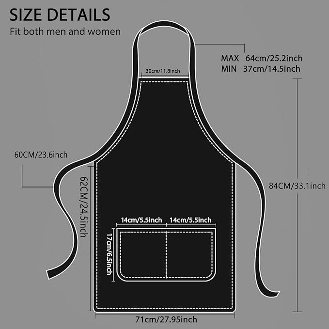 POFULL TV Show Inspired Apron Restaurant Gift Chef Cook Foodie Gift