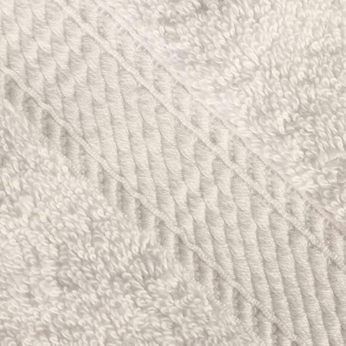 SUPERIOR Egyptian Cotton Pile 3 Piece Towel Set, Includes 1 Bath, 1 Hand, 1 Face Towel/Washcloth, Ultra Soft Luxury Towels, Thick Plush Essentials, Guest Bath, Spa, Hotel Bathroom, Cream