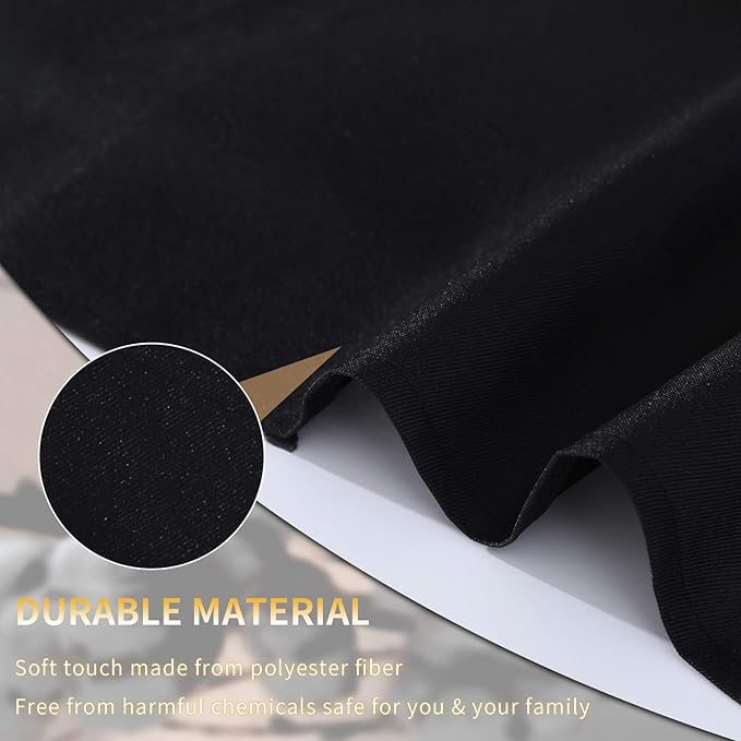 Tosewever 2 Pack Adjustable Bib Apron with 2 Pockets, Waterdrop Resistant Cooking Kitchen Aprons for Women Men Chef Couple BBQ Painting (Black, 2)