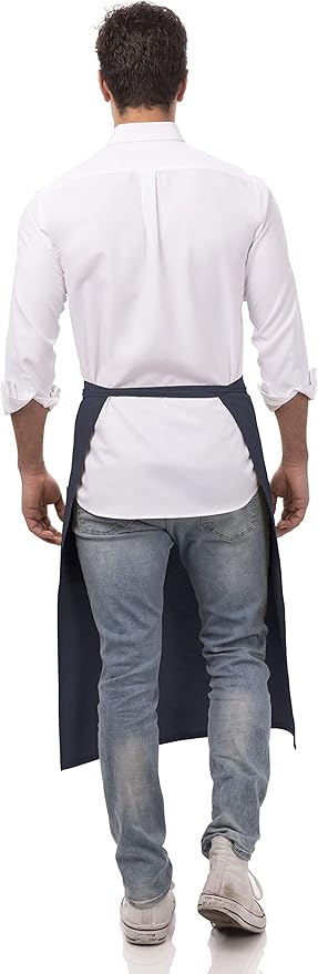 Chef Works Unisex Two Pocket Bistro Apron