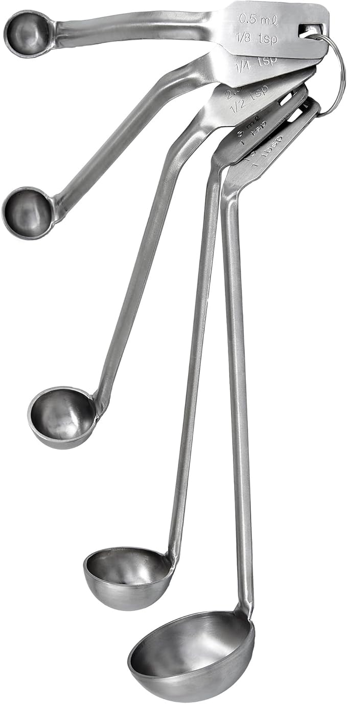Winco Heavy-Duty Mini Ladle Set, 5 Piece Set