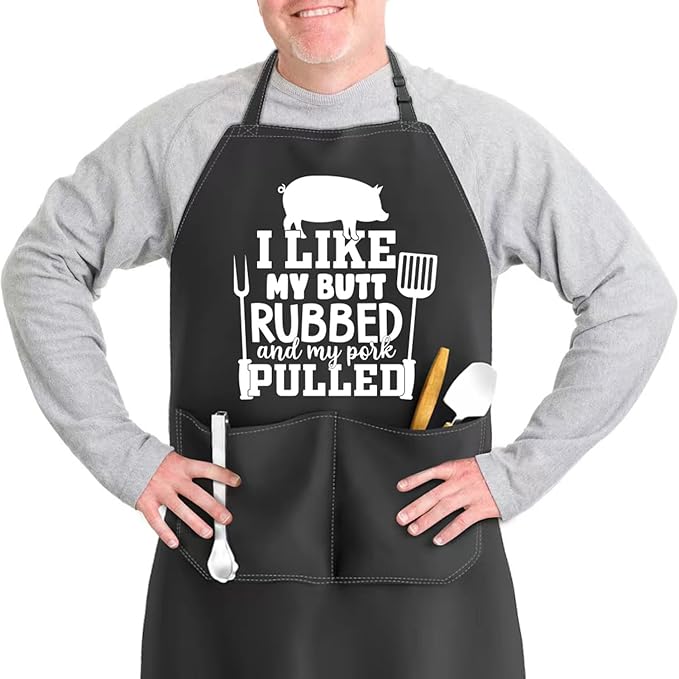 JDNFYGX Gifts for Men Dad Husband - Funny Kitchen Gifts for Men, Birthday Christmas Gifts, Cooking Aprons Gifts for father