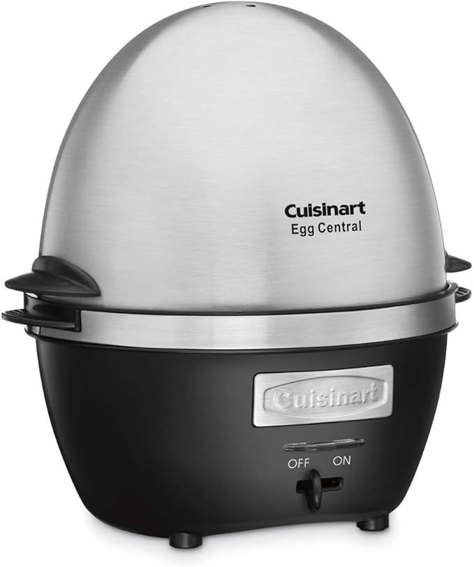 Cuisinart CEC-10 Egg Central Egg Cooker, Brushed Stainless Steel