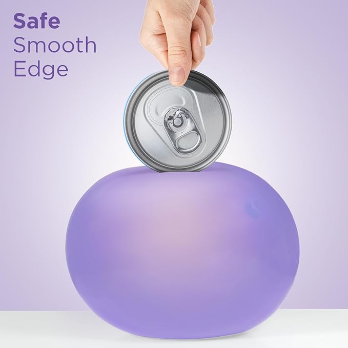 Canslab Ultrablade PRO Auto Stop Can Opener - Rechargeable Electric Can Opener for Kitchen for Seniors with Arthritis - One Touch Side Cut Opener, Smooth Edge, Lilac
