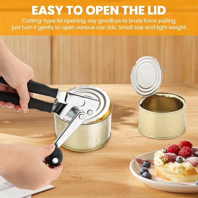 Commercial Stainless Steel Heavy Duty Swing Away Can Opener for All Size Cans