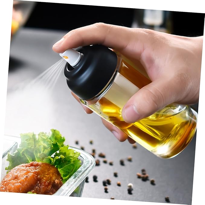 Luxshiny Cooking Oil Vinegar Sprayer Oil Bottle for Kitchen Glass Spraying Bottle for Cooking Bpa