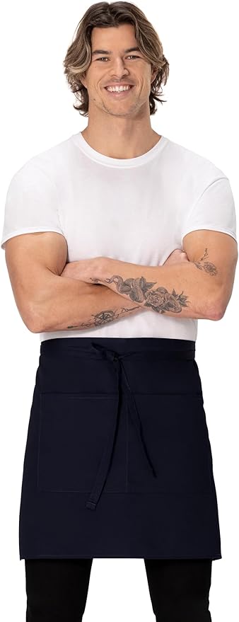 Chef Works Unisex Half Bistro Server Apron