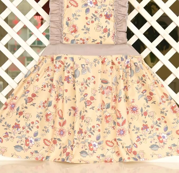 CRB Fashion Kids Cooking Baking Apron | Toddler, Little Girls, Cute Kitchen Chef Aprons