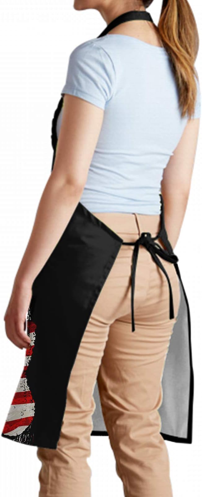 Funny Apron Polyester Grooming Aprons with Pocket for Cooking Kitchen Grilling Adults