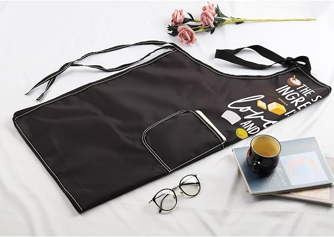 MBMSO Baking Apron the Secret Ingredient is Always Love Apron Baker Gifts Baking Cooking Gifts for Bake Lover Kitchen Apron