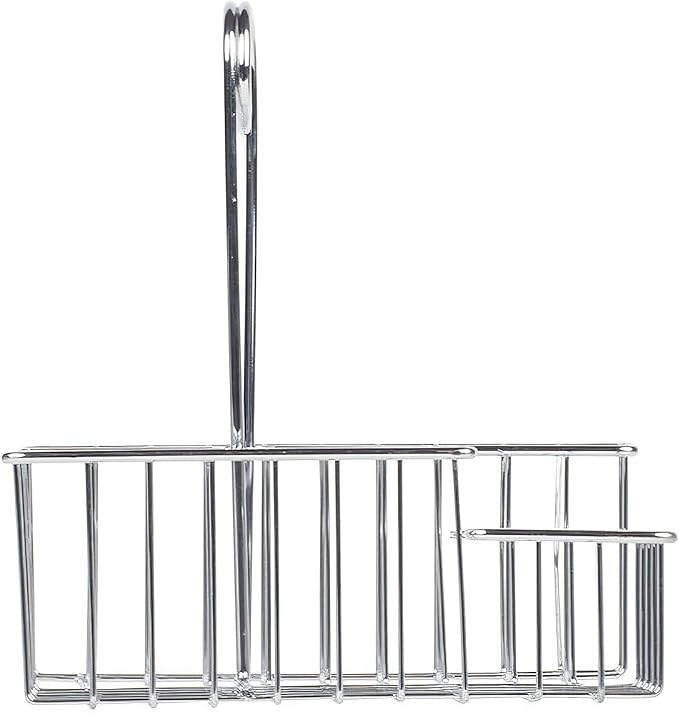 GET Modern Chrome Metal Four Compartment Condiment Caddy Table Caddies Collection
